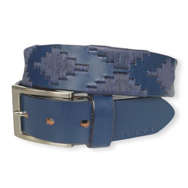 Cinturón de Polo "Gaucho Azul"