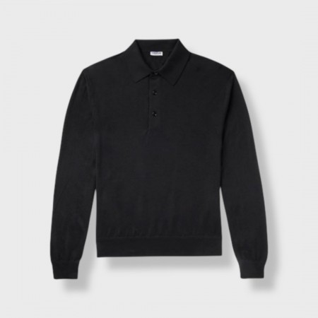 Polo de cachemira y seda Polo de cachemira y seda