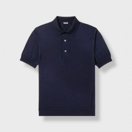 Polo de cachemira y seda Polo de cachemira y seda