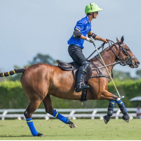 Casco de Polo Verde