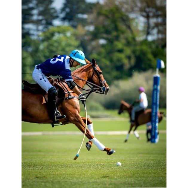 Casco Azul de Polo