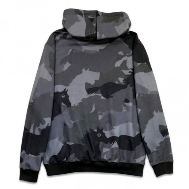 Buzo Gris Camo