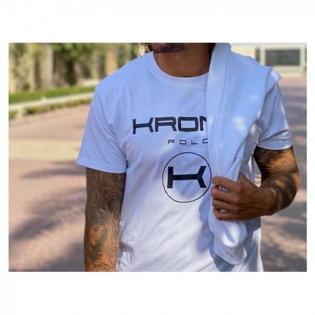 Camiseta Blanca Esencial Krono Camiseta Blanca Esencial Krono