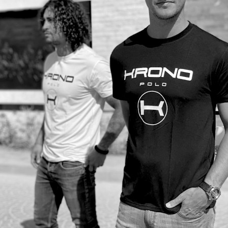 Camiseta Negra Esencial Krono Camiseta Negra Esencial Krono