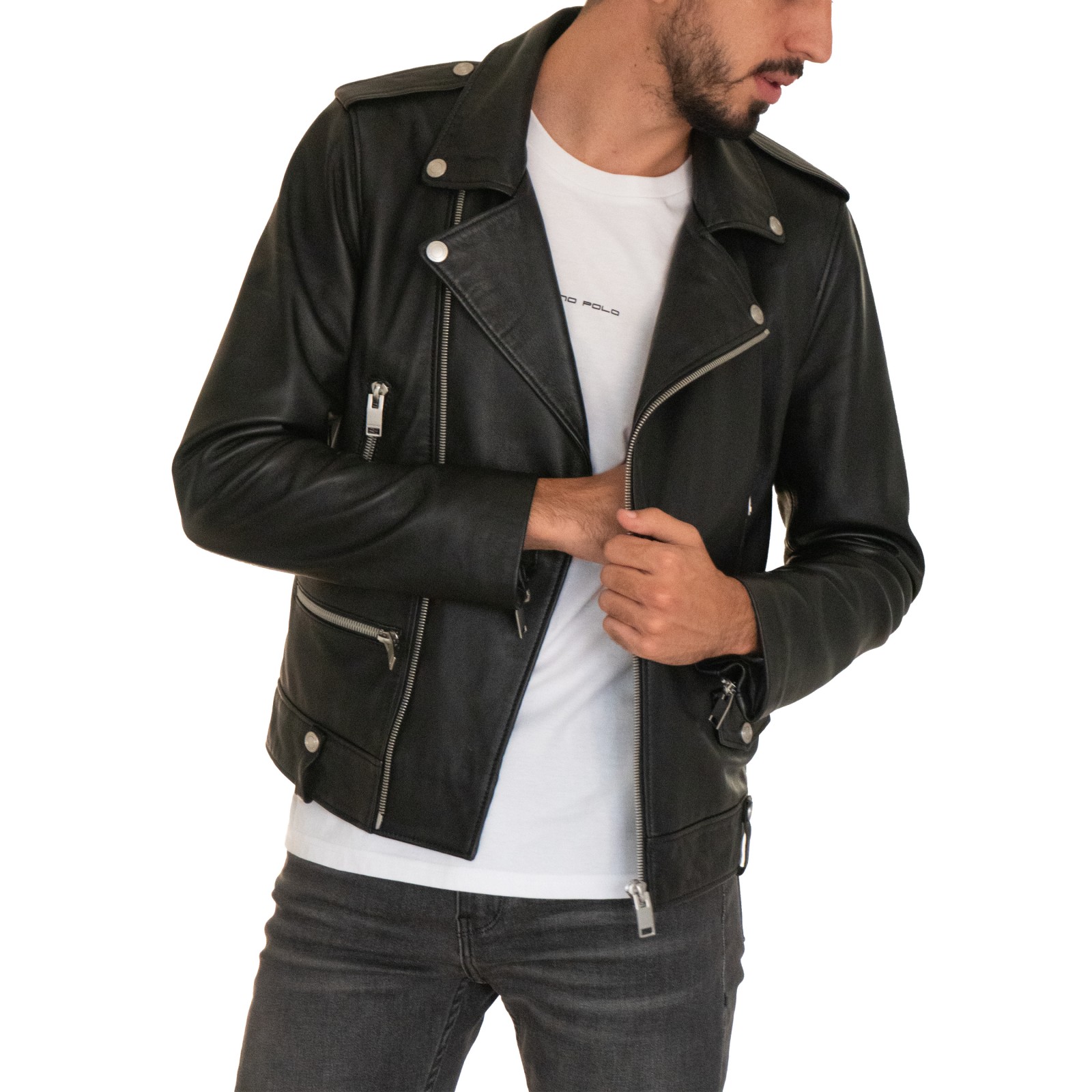 Chaqueta de Cuero Belgravia Chaqueta de Cuero Belgravia