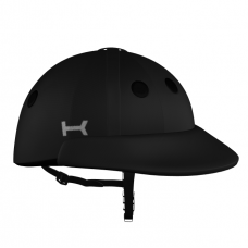 Casco Negro de Polo