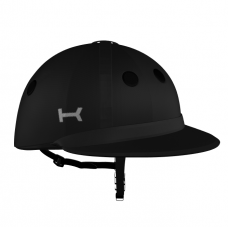 Casco Negro y Visera Argentina de Polo