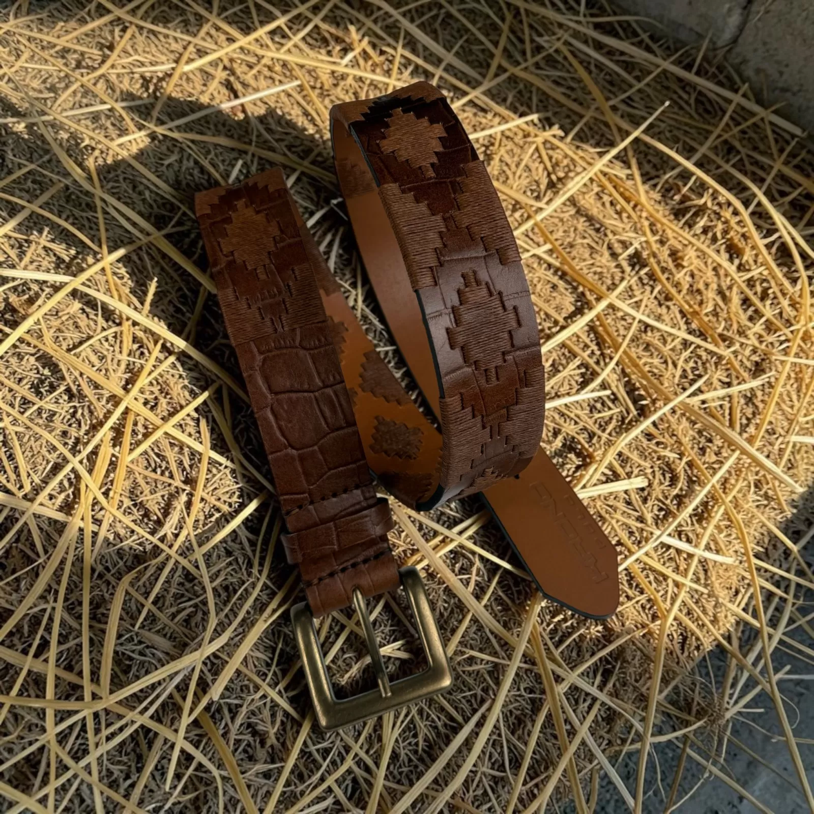 Cinturón de Polo "Gaucho Crocodilo" Cinturón de Polo "Gaucho Crocodilo"