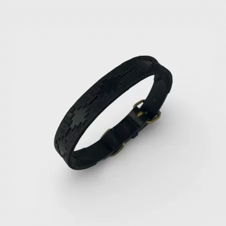 Collar para Perros Gaucho Negro
