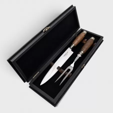 Estuche de Cuchillo y Tenedor de Trinchar