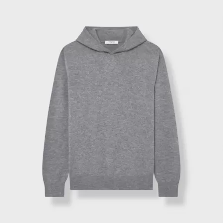 Sudadera con capucha Chukka de cachemira Gris
