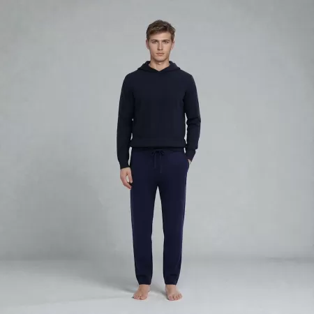 Sudadera con capucha Chukka de cachemira Azul Marino