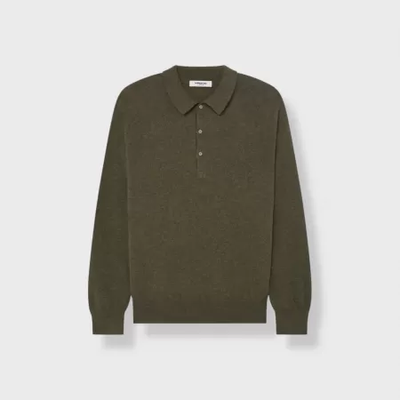 Polo de cachemira Verde
