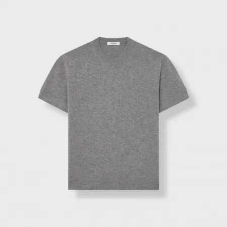 Camiseta de cachemira Gris