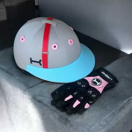 GUANTES DE POLO HIGH GOAL CARBON – EDICIÓN ROSA