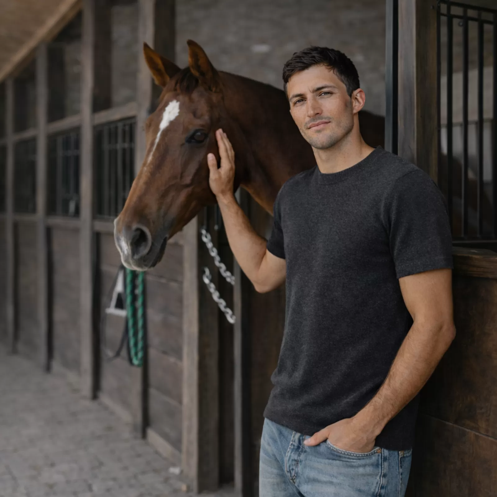 Camiseta de cachemira Carbon Camiseta de cachemira Carbon