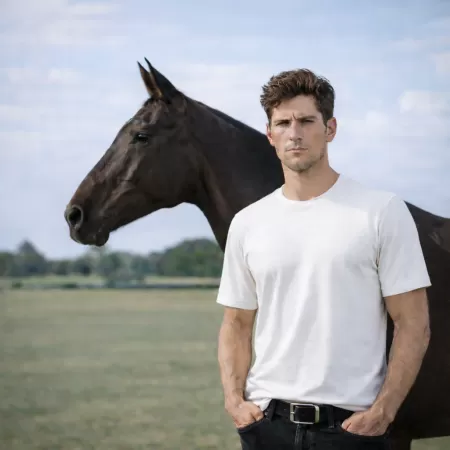 Camiseta de Giza Blanca