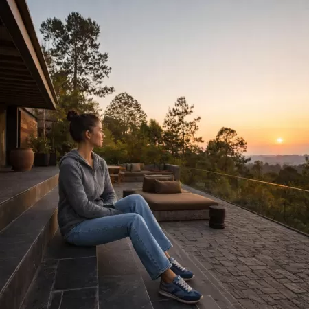 Sudadera con Cremallera de Cachemir Gris Sudadera con Cremallera de Cachemir Gris