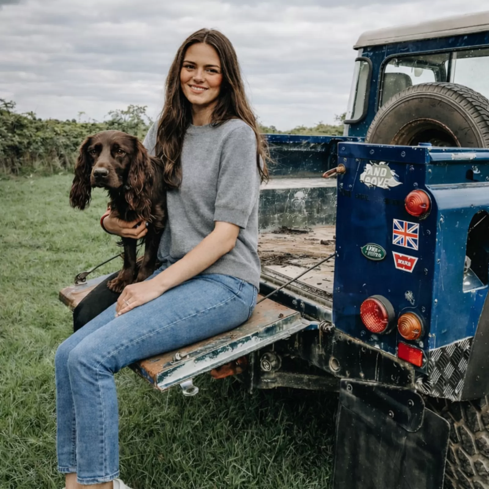 Camiseta de cachemira Gris Camiseta de cachemira Gris